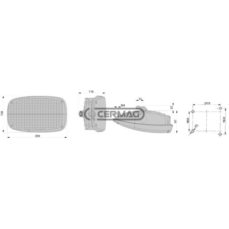 Fanale posteriore dx 36798 COBO