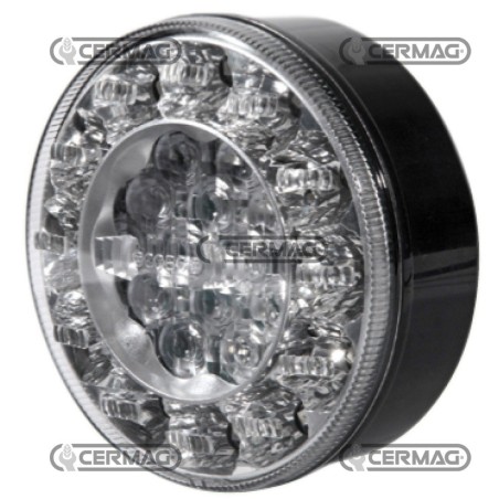 FANALE POSTERIORE A LED - Ø 105 mm A TRE FUNZIONI 36397 COBO | NewgardenAgri.com