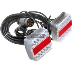 kit fanali posteriori a LED - 5 funzioni 95124 LED | NewgardenAgri.com