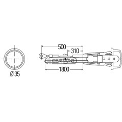 Intermitente lateral HELLA 36884