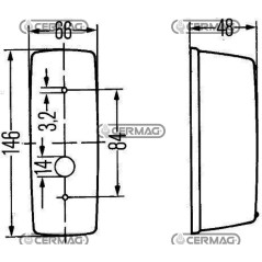 INDICATORE DI DIREZIONE 36361 HELLA