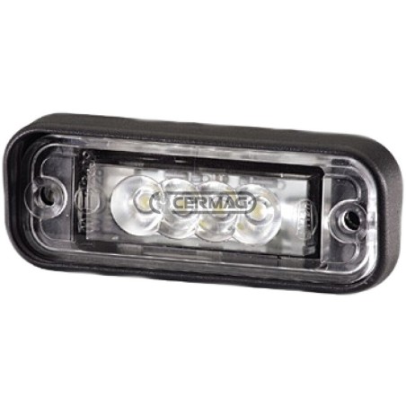 FANALE TARGA - LED 36885 HELLA | NewgardenAgri.com