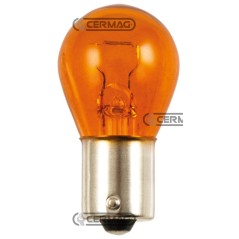 Bombilla de 1 luz, voltaje 12 V, potencia 21 W, casquillo BAU15S 36661 CERMAG | NewgardenAgri.com