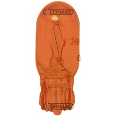 Bombilla de 1 luz, voltaje 12 V, potencia 3 W, casquillo T10 w/b 36815 CERMAG | NewgardenAgri.com