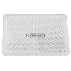 Reflector adhesivo rectangular. Dimensiones: 57 x 39 mm. Color: Blanco. 35559 | NewgardenAgri.com