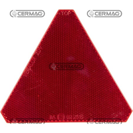 Reflector triangular. Dimensiones: 136 x 117 mm. Fijación adhesiva. 36994 | NewgardenAgri.com