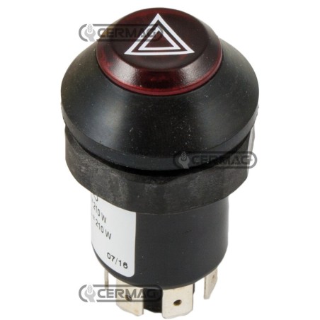 Botón de emergencia con el símbolo 36086 PNEUTRON | NewgardenAgri.com