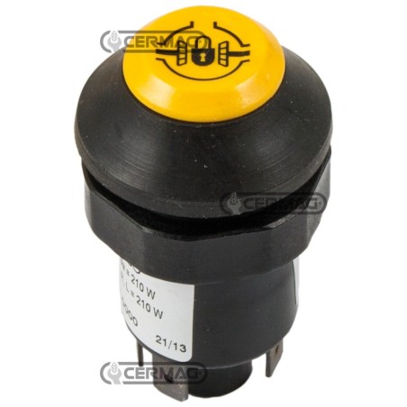 Botón con el símbolo de bloqueo diferencial 36232 PNEUTRON | NewgardenAgri.com