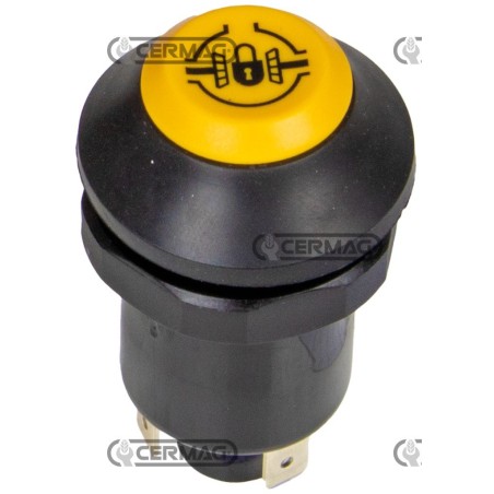 Pulsante con simbolo bloccaggio differenziale 37059 PNEUTRON | NewgardenAgri.com