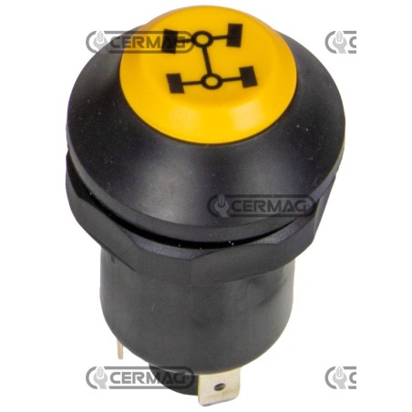Botón con el símbolo de tracción a las cuatro ruedas 37081 PNEUTRON | NewgardenAgri.com