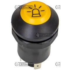 Bouton-poussoir avec symbole de lampe rotative 37082 PNEUTRON | NewgardenAgri.com