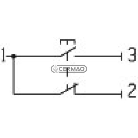 Pulsante con simbolo PDF 36998 PNEUTRON