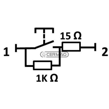 Botón con símbolo PDF 37056 PNEUTRON