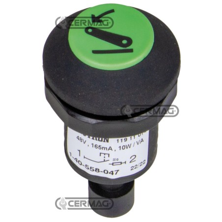 Botón con símbolo inferior 37065 PNEUTRON | NewgardenAgri.com