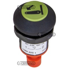 Botón con símbolo inferior 37070 PNEUTRON | NewgardenAgri.com