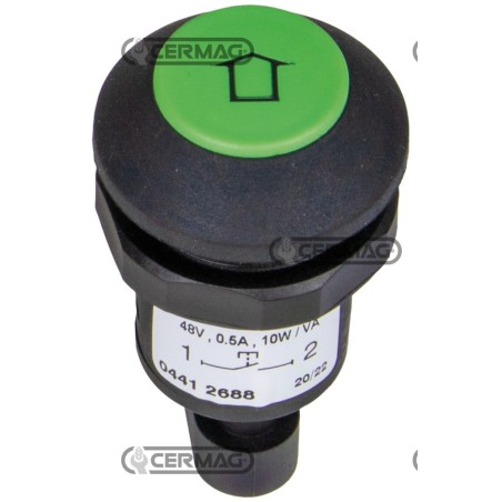 Pulsante con simbolo sollevare e abbassare 37074 PNEUTRON | NewgardenAgri.com