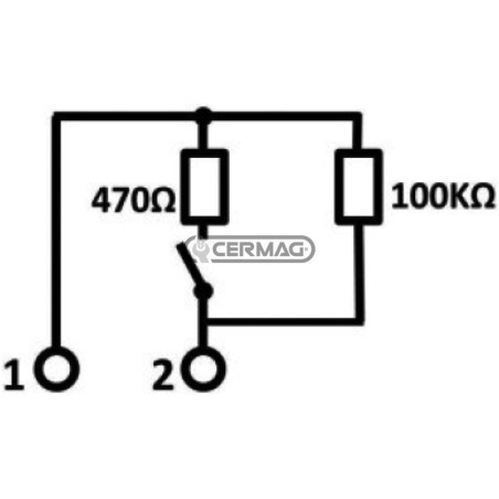Botón con el símbolo de tracción delantera 37079 PNEUTRON