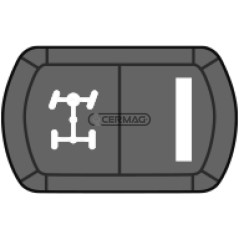 Bouton de verrouillage du différentiel avant 36734 COBO | NewgardenAgri.com