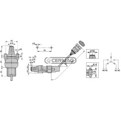 Bremslichtschalter 36828 COBO
