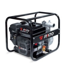 RATO RT100 motor pump with R300 self-priming 4-stroke 301 cc petrol engine | NewgardenAgri.com