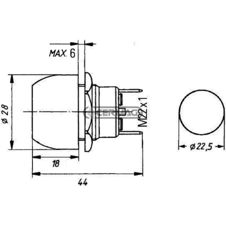 Interruttore 36383 HELLA