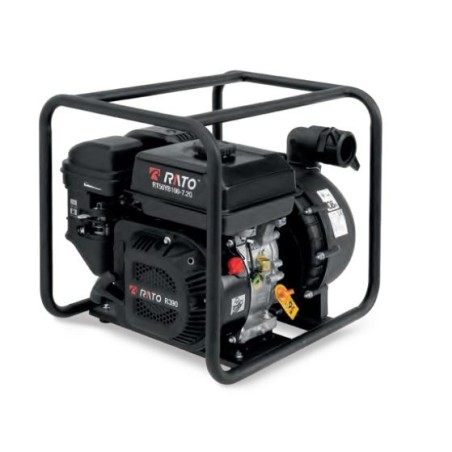 RATO RT50YB100 self-priming motor pump with R390 4-stroke petrol engine | NewgardenAgri.com