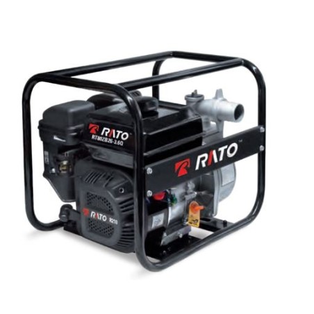 Motopompe RATO RT80 avec moteur à essence R210 4 temps 212 cc auto-amorçant | NewgardenAgri.com