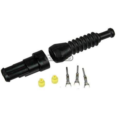 Kit connessione femmina tipo AMP/TYCO 2 vie 36584 | NewgardenAgri.com