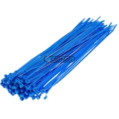 Bridas para cables Color Azul Longitud 140x3,5 mm 37210 | NewgardenAgri.com