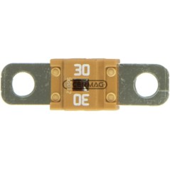 Fusible MIDIVAL de color naranja, intensidad de corriente 30 A, 36963