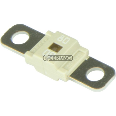 Fusible MIDIVAL, color blanco, intensidad de corriente 80 A, 36968 | NewgardenAgri.com