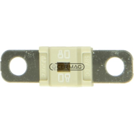 Fusibile MIDIVAL Colore Bianco Intensità di corrente 80 A 36968