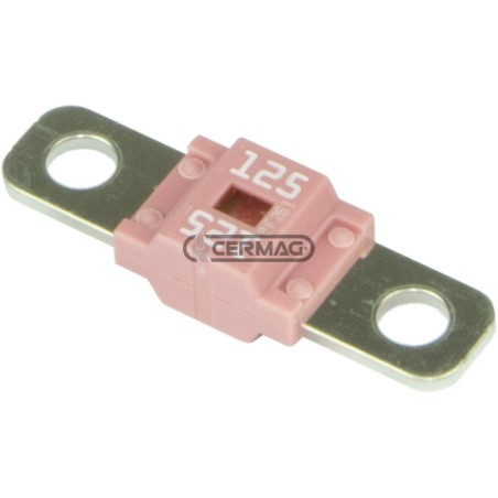 Fusible MIDIVAL, color rosa, intensidad de corriente 125 A, 36970 | NewgardenAgri.com