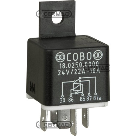 relè con diodo 24V 22/10A 36742 | NewgardenAgri.com