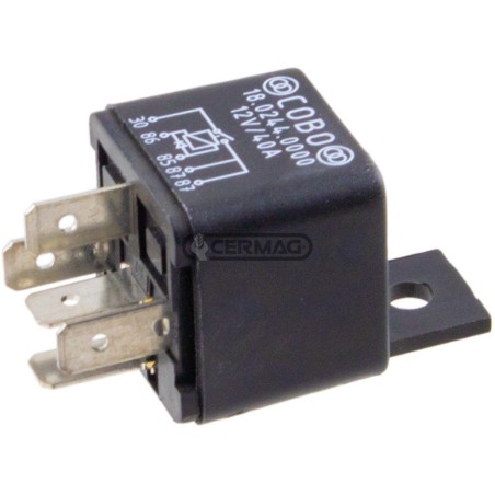 Relè con diodo Tensione 12 V Intensità di corrente elettrica 40 A 36739 COBO | NewgardenAgri.com