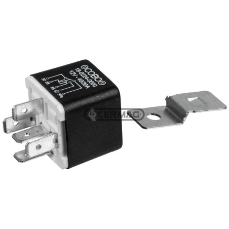 Relè con staffa mobile Tensione 12 V Intensità di corrente 30/40 A 36436 COBO | NewgardenAgri.com