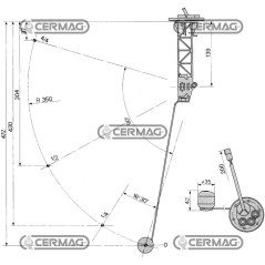 INDICATORE DI LIVELLO CARBURANTE PER CNH CINGOLI 36480 COBO