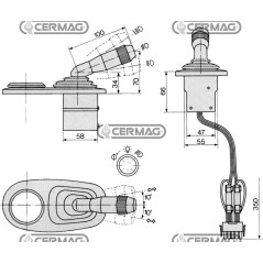 DEVIOGUIDA PER FIAT, NEW HOLLAND 35960 COBO