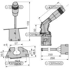 DEVIOGUIDA PER SAME, LAMBORGHINI 36540 COBO