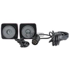kit fanali posteriori a LED - 5 funzioni fissaggio a magnete 95125 LED