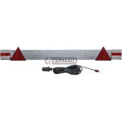 Barra de luces traseras con luces LED cuadradas - 12V/24V 36550 | NewgardenAgri.com