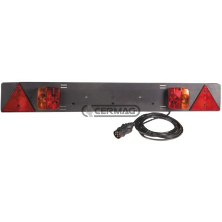 Barra per segnaletica posteriore completa - 12V Lunghezza 1050 mm 35736 | NewgardenAgri.com