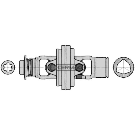 Tube interne de joint homocinétique EUROCARDAN - Catégorie 4 31265 Eurocardan