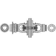 WALTERSCHEID CV Joint Inner Tube - W2380 31536