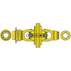 WALTERSCHEID CV Joint Inner Tube - W2480 31646
