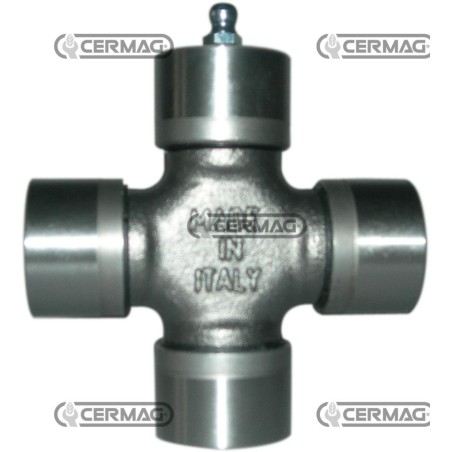 Cardan shaft cross with grease nipple on the cup Category 5 Size 30.2x80 mm 31488 Made in Italy | NewgardenAgri.com