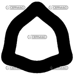 Horquilla para tubo interno Categoría A8 Perfil triangular 45x5,5 mm 30158