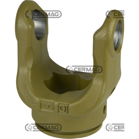 Forcella per tubo interno con foro GS Categoria 10 Profilo York 64.4x5 mm 32020 Eurocardan | NewgardenAgri.com