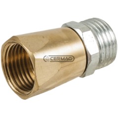 Drehgelenkverschraubung Außengewinde 1/2" - Innengewinde 1/2" 26159 | NewgardenAgri.com