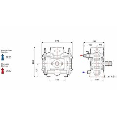 COMET BP60K Niederdruck-Membranpumpe für die Bewässerung 91069 | NewgardenAgri.com